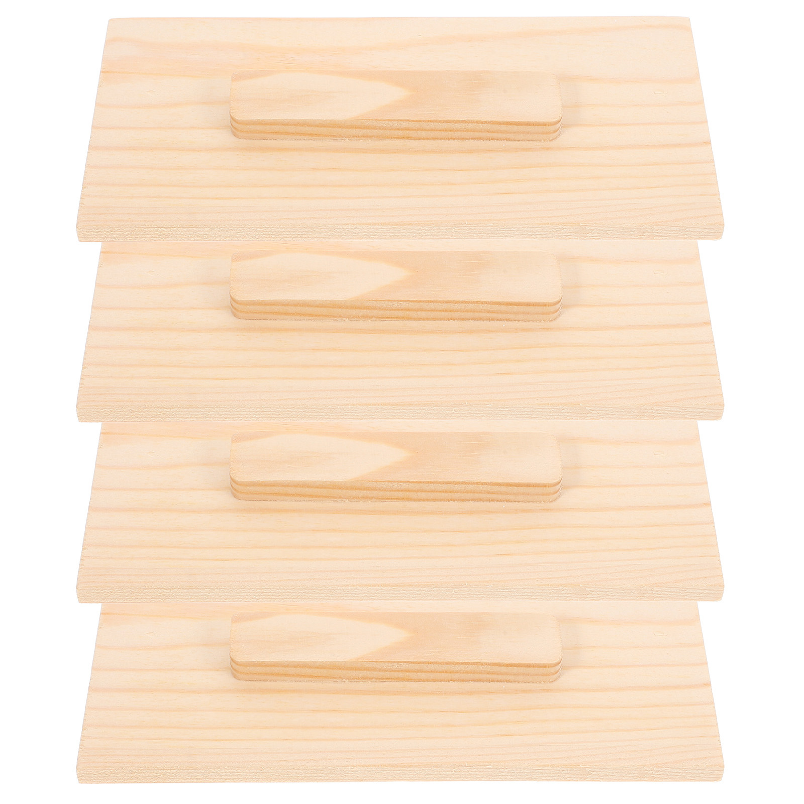 Soap Making Diy Kit - 4Pcs Wooden Rectangular Soap Mold Lid