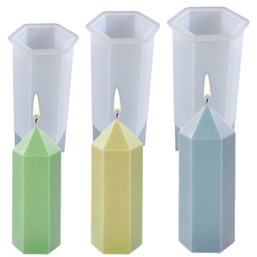 3D Hexagonal Column Candle Mol - Soap Making Kit For Beginners 评论和价格