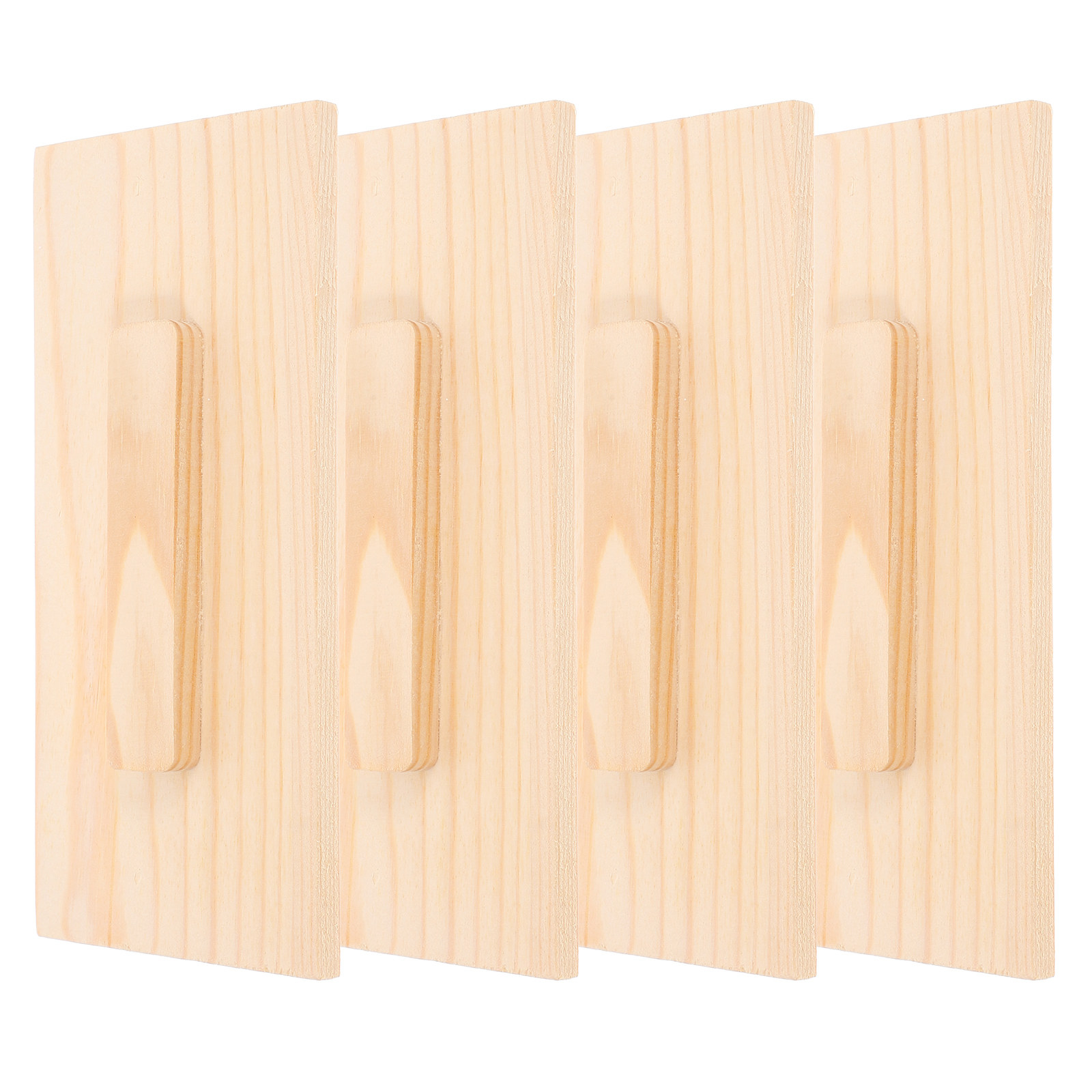 4Pcs Wooden Rectangular Soap M - Soap Making Diy Kit 评论和价格