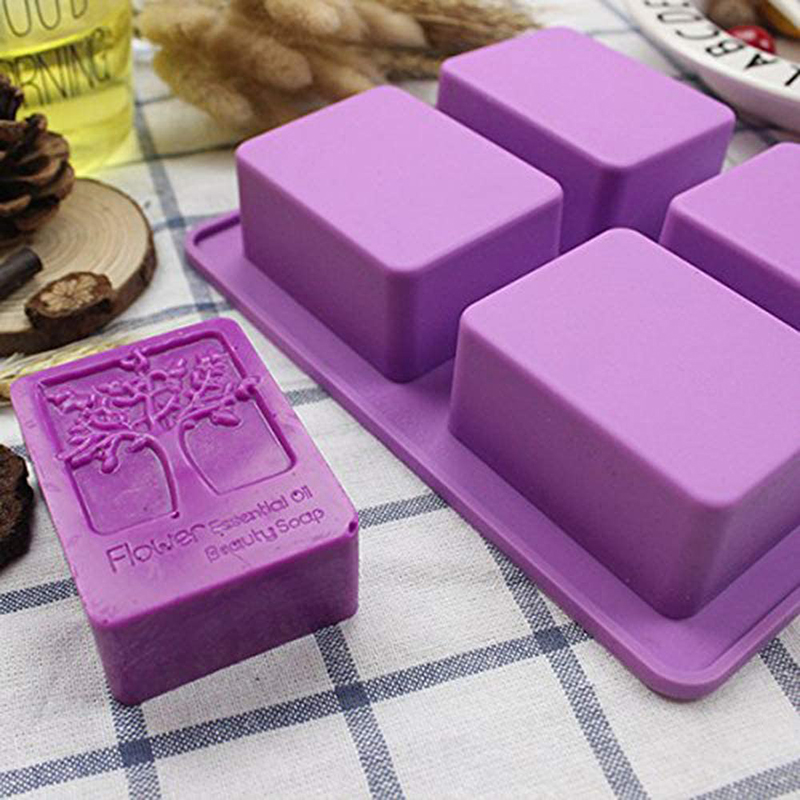 Rectangle Life Tree Silicone S - Soap Making Kit For Beginners 评论和价格