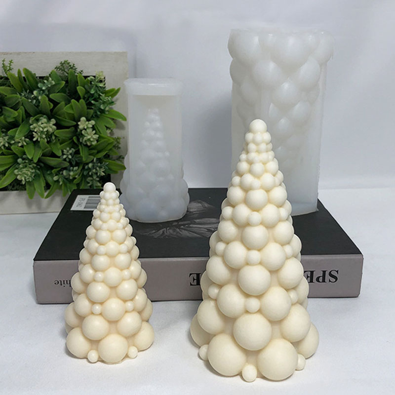 3D Bubble Christmas Tree Silic - Soap Making Kit For Beginners 评论和价格