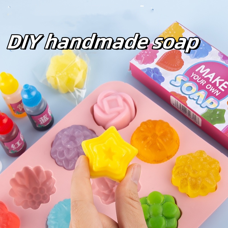 DIY Handmade Soap Crystal Soap - Soap Making Kit For Beginners 评论和价格