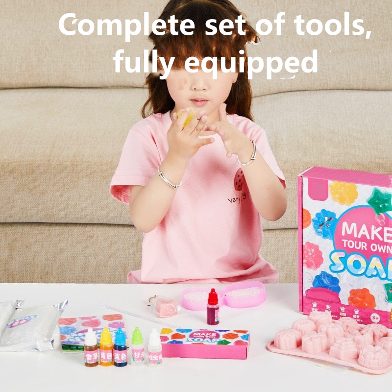 DIY Handmade Soap Crystal Soap - Soap Making Kit For Beginners 评论和价格