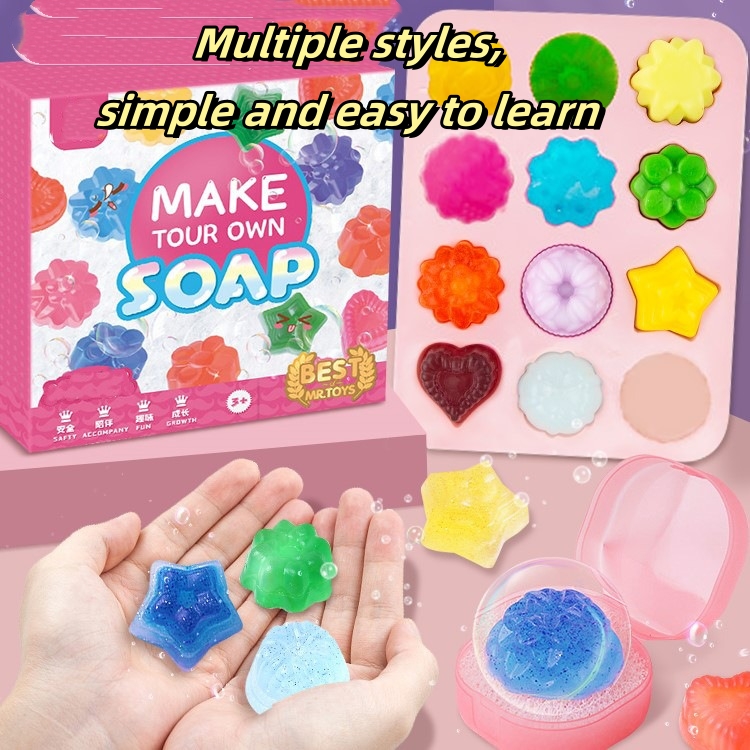 DIY Handmade Soap Crystal Soap - Soap Making Kit For Beginners 评论和价格
