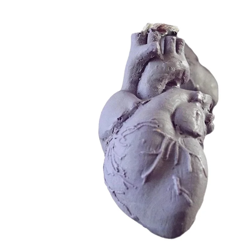 DIY Human Heart Silicone Candl - Soap Making Diy Kit 评论和价格