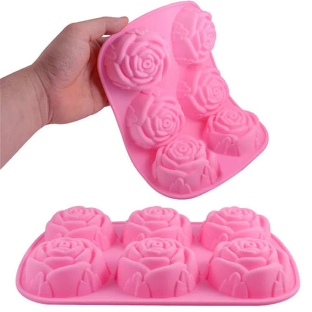 6 Holes Flower Rose Handmade S - Soap Making Kit For Beginners 评论和价格