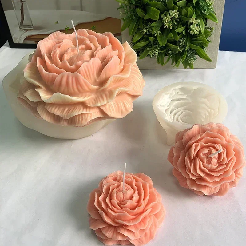 Extra Large 3D Flower Candle S - Soap Making Kit For Beginners 评论和价格
