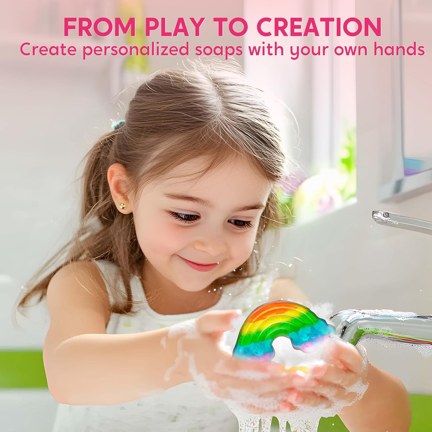 JOYFY Unicorn Soap Making Kit  - Soap Making Gifts 评论和价格