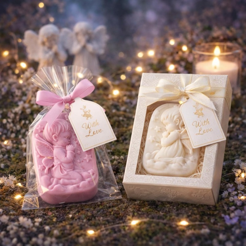 Angel Silicone Mold For Soap M - Soap Making Kit For Beginners 评论和价格